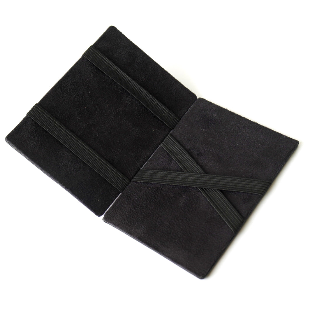 Portefeuille magique caval noir ouvert