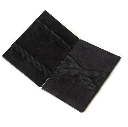 Portefeuille magique caval noir ouvert